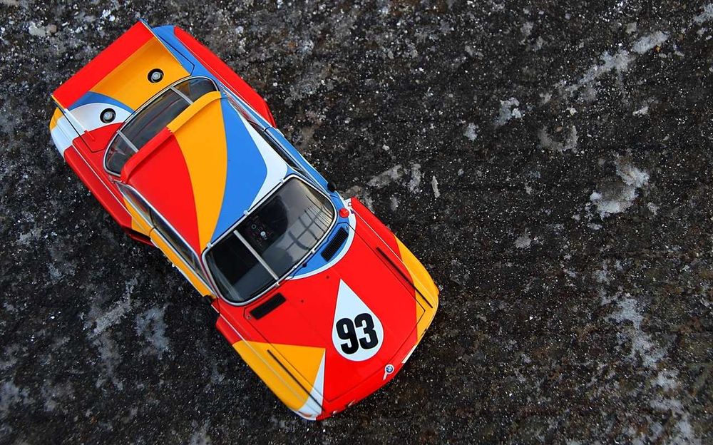 BMW 3.0 CSL Art Car #93 Le Mans 1975 - Minichamps