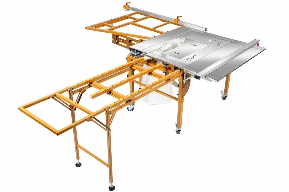 Piła stołowa formatowa z  odciągiem do trocin4,5kW GMM-BJS2705