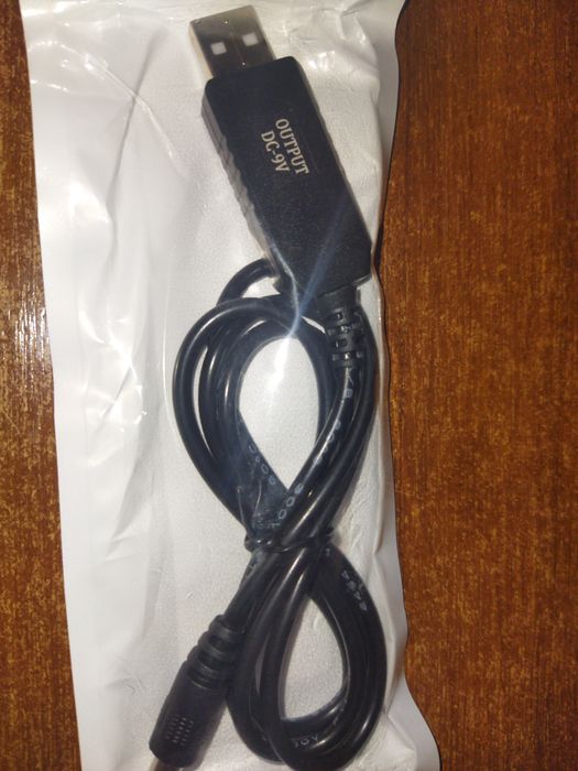 Перехідник для роутера з 5v на 9v