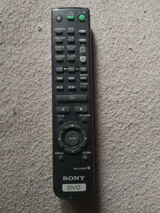 pilot oryginalny RMT-D126P do DVD Sony