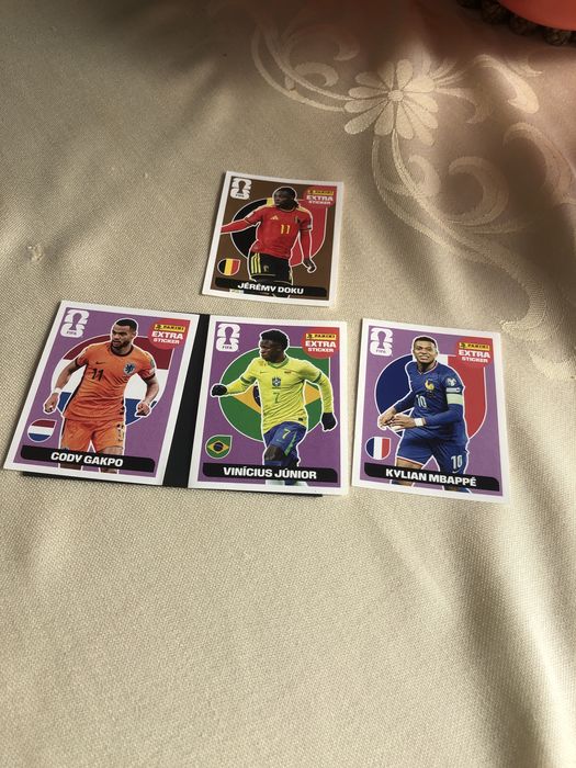 Kit de Extra stickers do mudial.