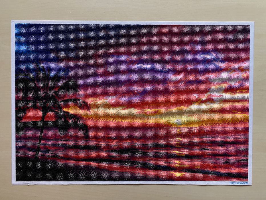 Diamond Painting Terminado 42x62cm