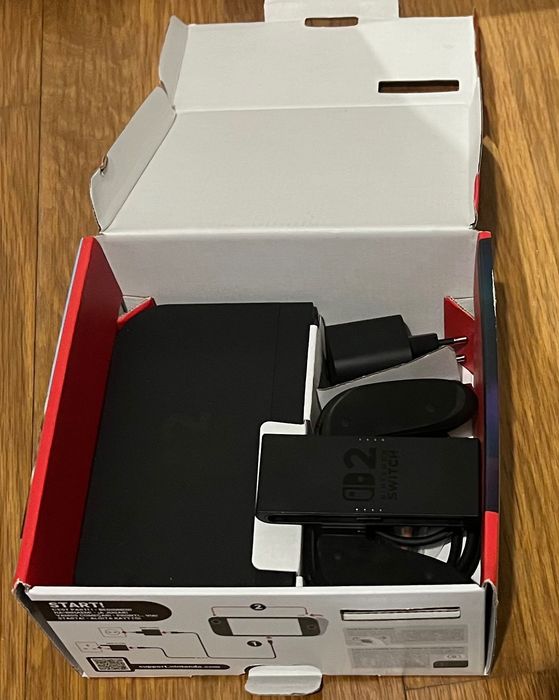 Nintendo Switch 2 NOVO com extras e jogos. Vendo e troco