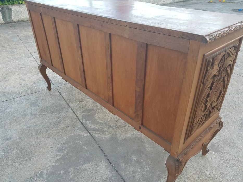 Louceiro de madeira maciça