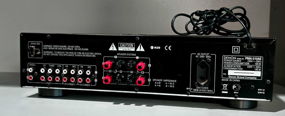 Wzmacniacz DENON PMA-510AE S.L.D.C 140W Układ High Current Hi-Fi Pilot