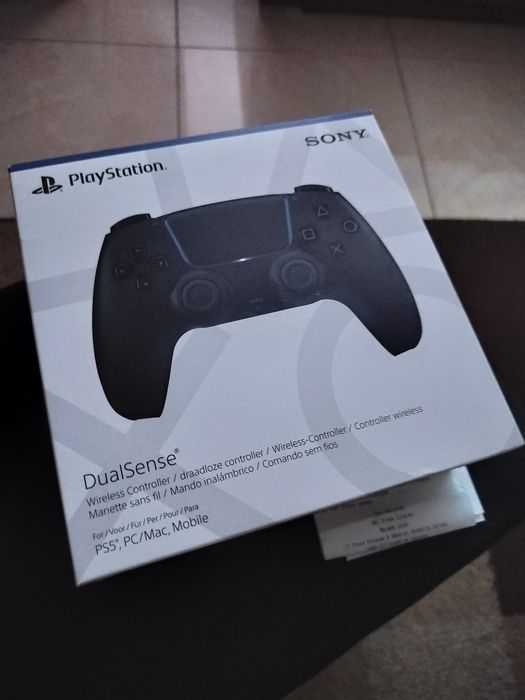 Comando PS5 preto novo (selado)