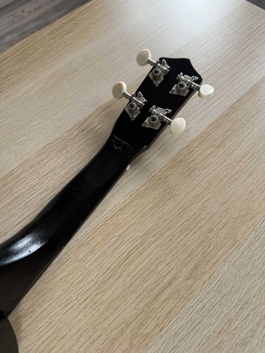 Ukulele sopranowe – czarne – idealne na start