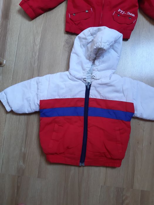 Zestaw kurtek r. 80- 92 dla chłopca