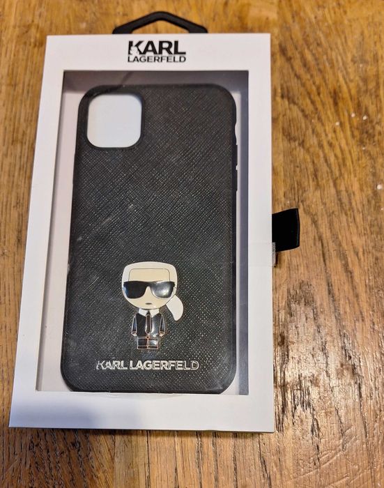 iPhone 11 case etui Karl Lagerfield Tanio! Oryginał! + Szkło