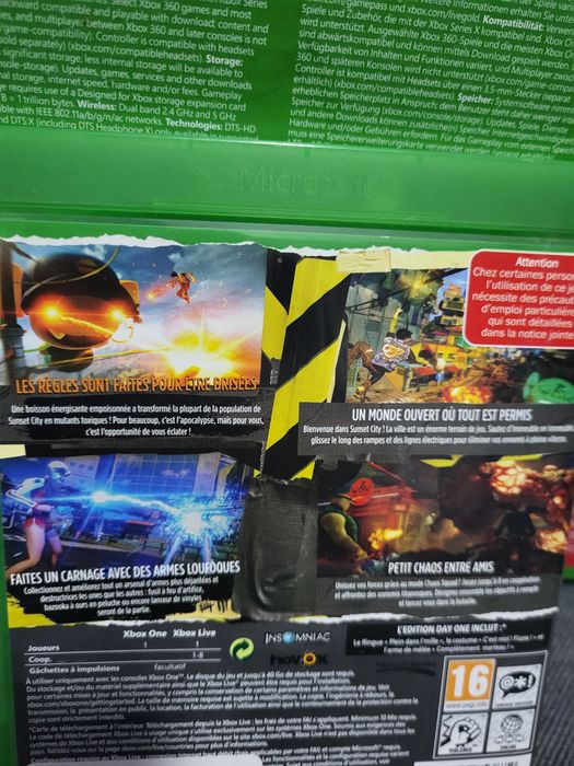 Oportunidade sunset overdrive xbox one ou x