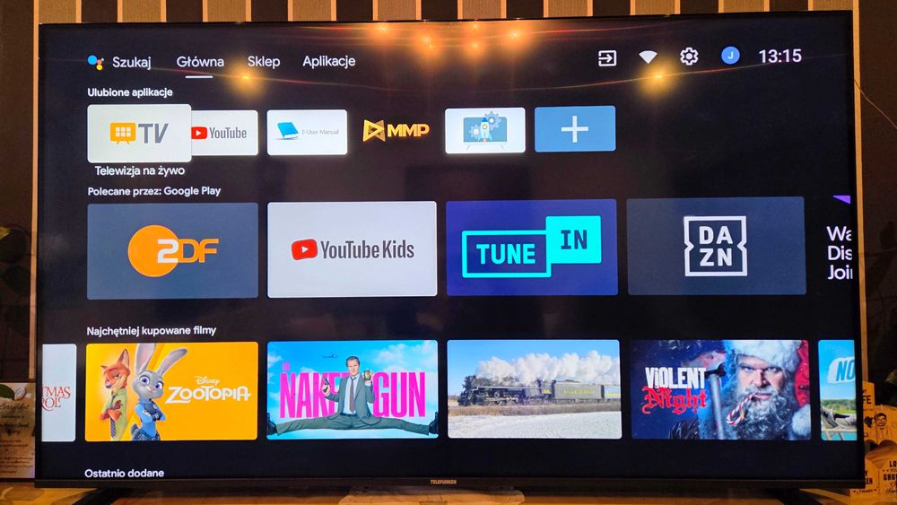 Telewizor Telefunken LED 4K 65" Android TV