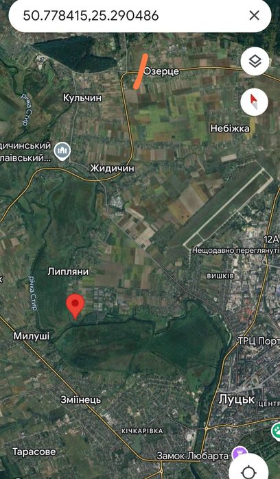 Земельна ділянка під забудову