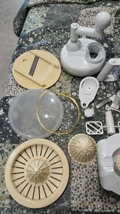 Ручной комбайн блендер миксер измельчитель овощерезка с контейнером