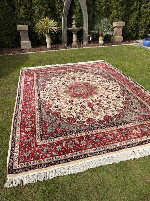 Dywan Wełniany Kaszmirowy Perski Ispahan 320x250 galeria 30 tyś