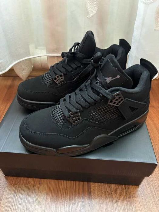 Jordan 4, czarne  .41