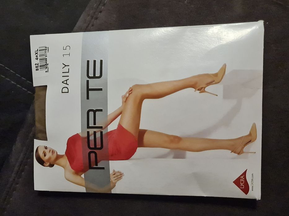 Rajstopy 15 den 4 xl beż