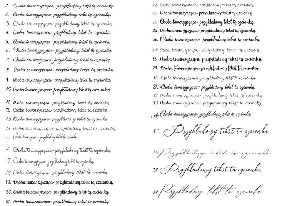 Winietki na ślub wesele 18stkę dużo wzorów kwiatowe chrzest roczek