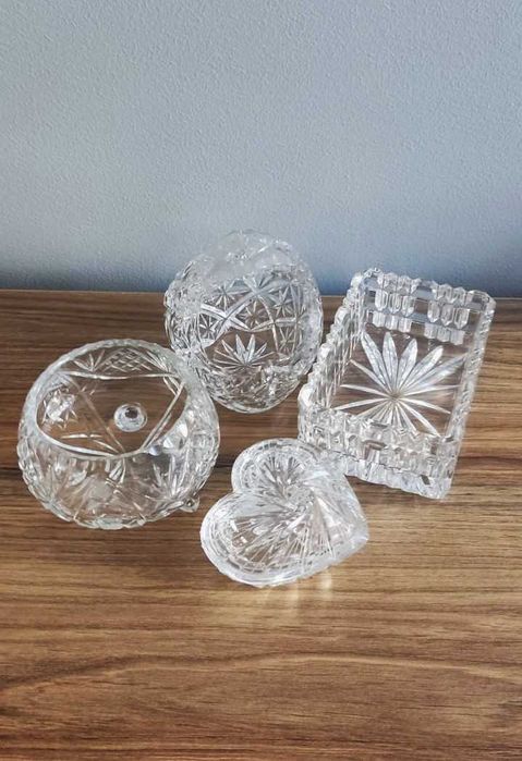Kryształy - komplet 4 sztuki