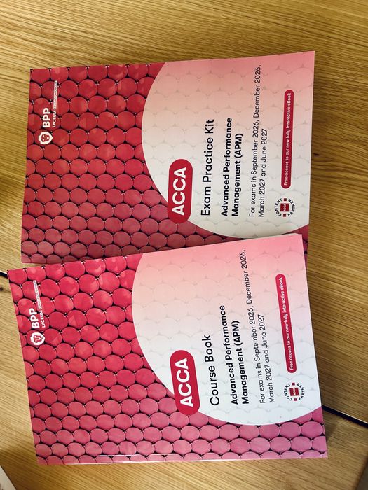 ACCA Advanced Performance Management APM Exam ksiazki nowe stan idealny