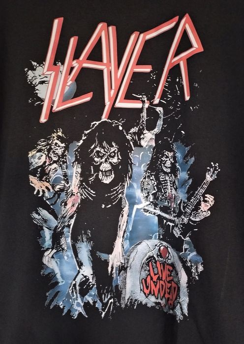 Slayer Live Undead dwustronny t-shirt XL