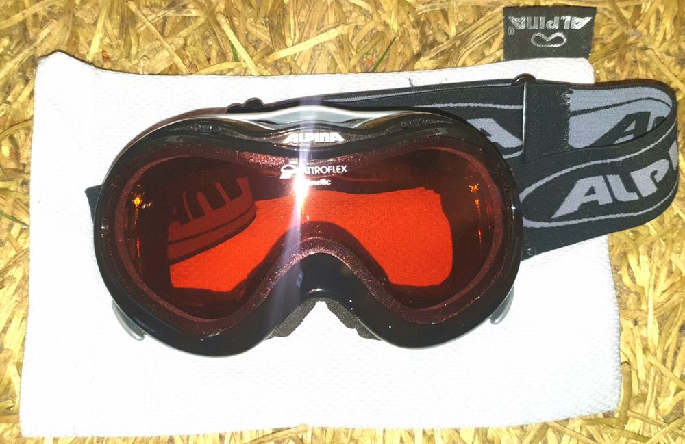 Окуляри ,маска лижна ALPINA genetic можливо користуватись як тактичним