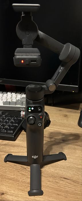DJI Osmo Mobile 6 – Gimbal do telefonu + statyw | Stan bdb | Możliwa wysyłka