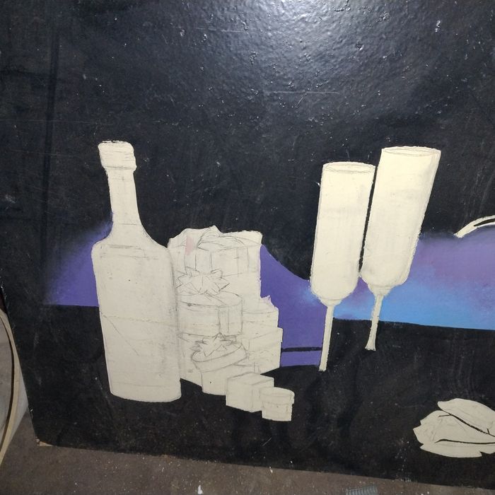 недомальована картина