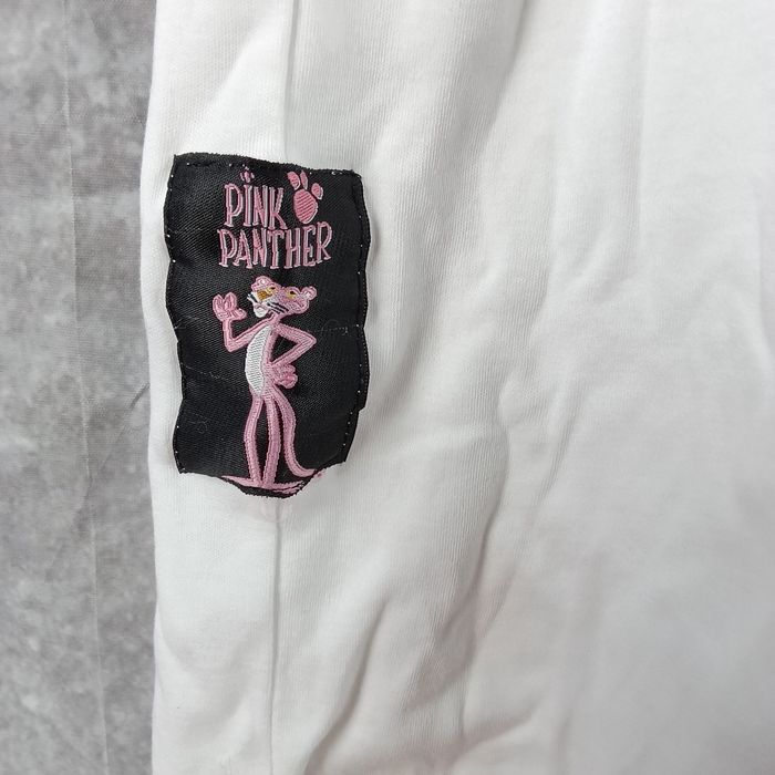 Biały t-shirt Pink Panther oversize XXL