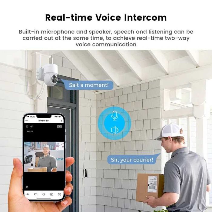 Câmara Vídeo Vigilância Solar/Bateria CCTV 100% Sem Fios WiFI (NOVO)