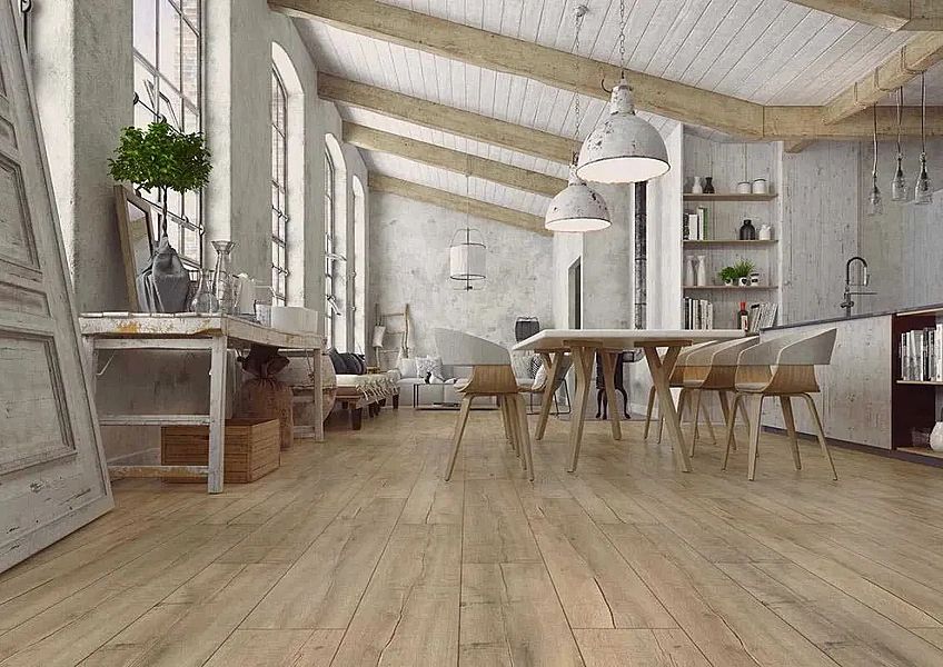 Panele podłogowe laminowane Outlet SWISS KRONO Dąb Veles D4915 AC5/8mm