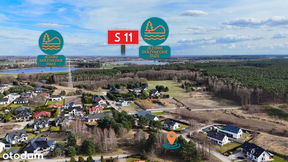 Twoja Enklawa 1144 M² -  Działka W Borówcu