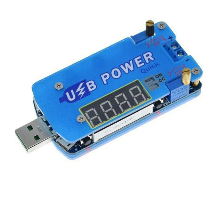 Модуль DC/DC 15w USB універсальний 1-30В CC CV QC3.0 AFC
