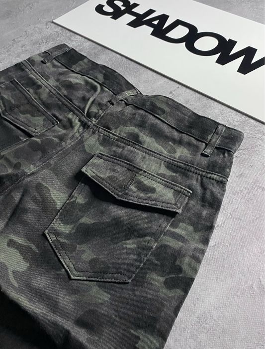 Baggy jeans Army | Камуфляжні широкі джинси sk8 y2k opium type rap ск8