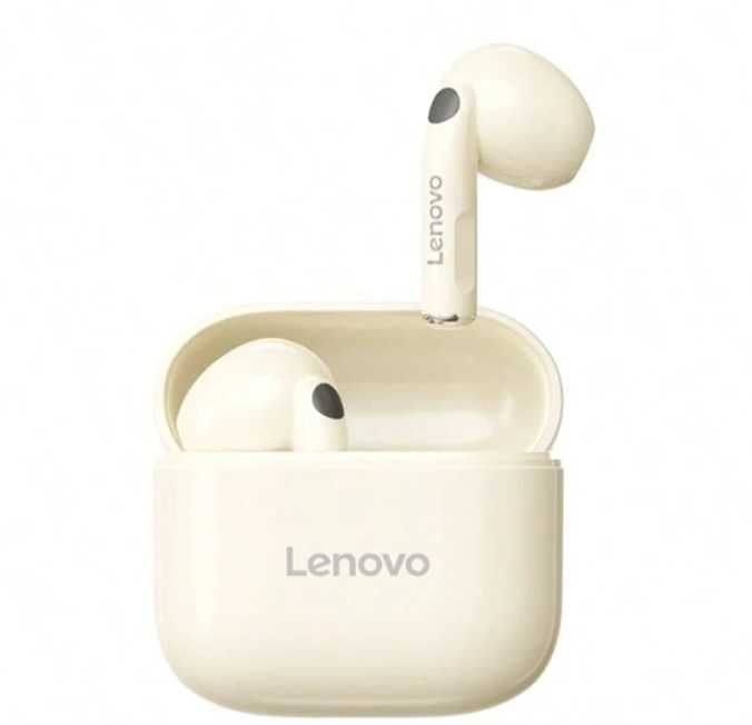 Нові бездротові навушники Lenovo EA186 (beige)