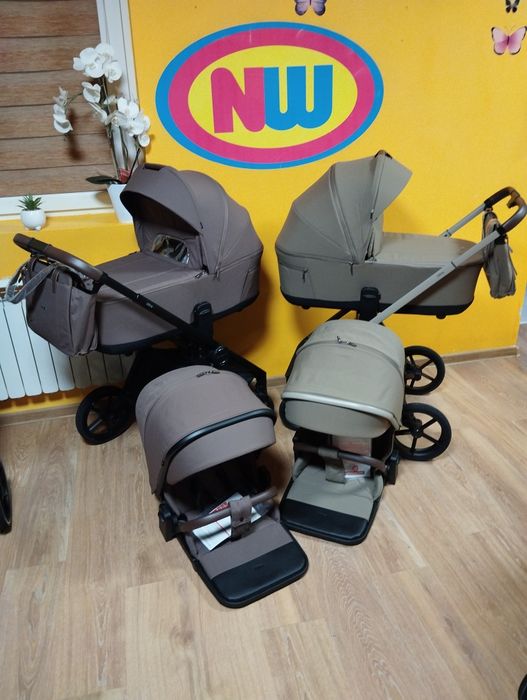 Carrello Ultra nowy wózek 3w1 komplet klasy premium SKLEP NW