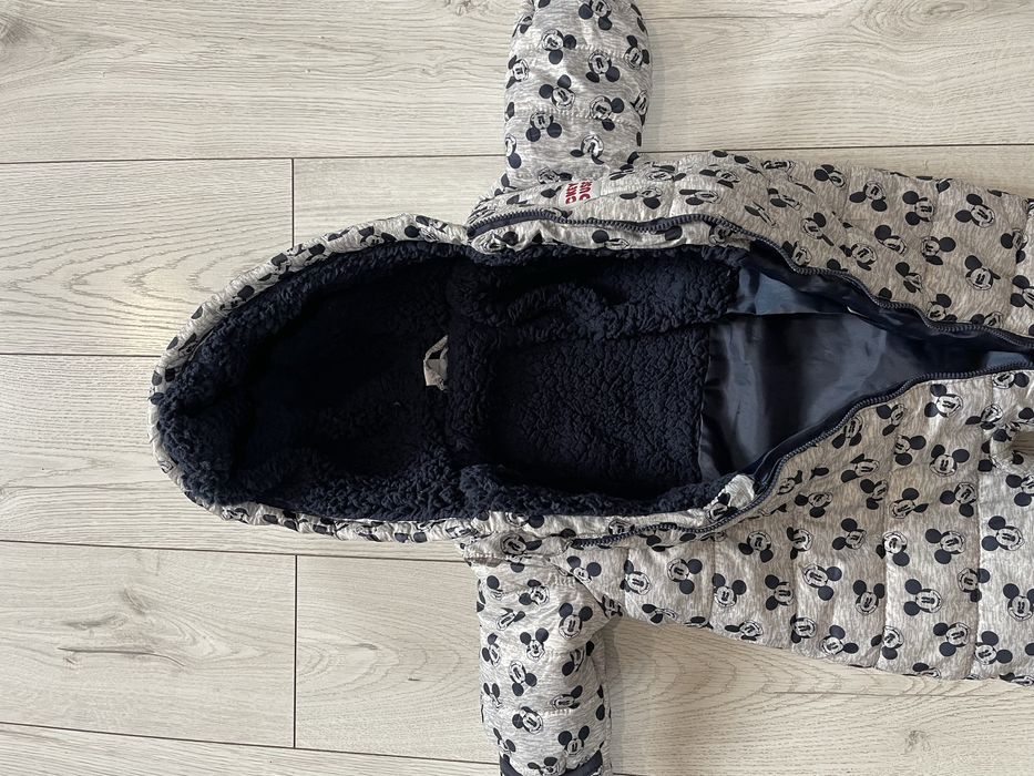 Kombinezon zimowy dziecięcy niemowlęcy disney mickey mouse myszka miki