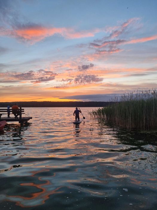 Domek nad jeziorem z własną linią brzegową Mazury Ryn, Rybical - Ryś ...