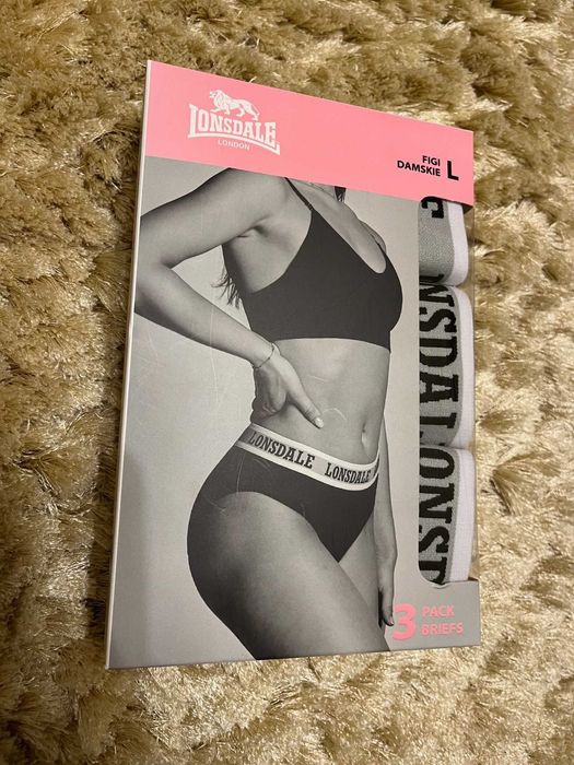 Figi damskie Lonsdale, rozm. L - 3 pack