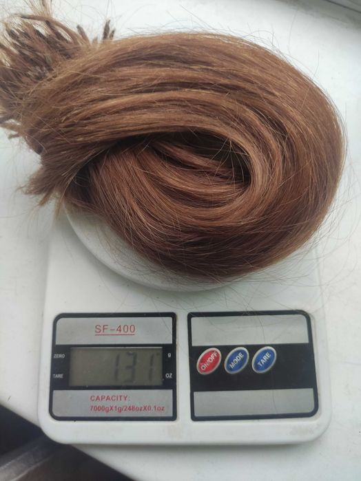 Продам волоси слов'янка (вживане) 130 грамм