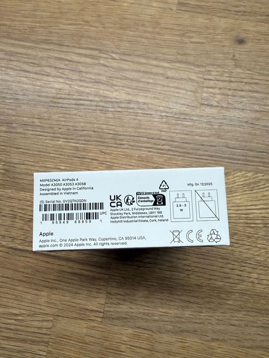 Apple AirPods 4 Oryginalne Nowe