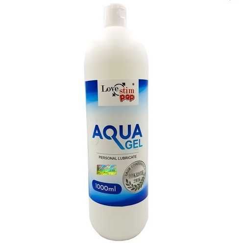 AQUA Gel 1000ml Lubrykant na bazie wody żel intymny NIE PLAMI