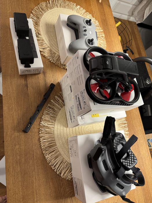 Zestaw FPV DJI AVATA + fly more + remote controler 2 + goggles integra