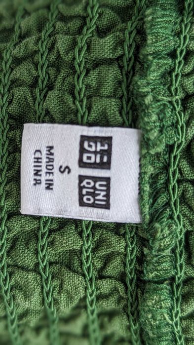Uniqlo (Япония) летний сарафан лен-вискоза размер S новый