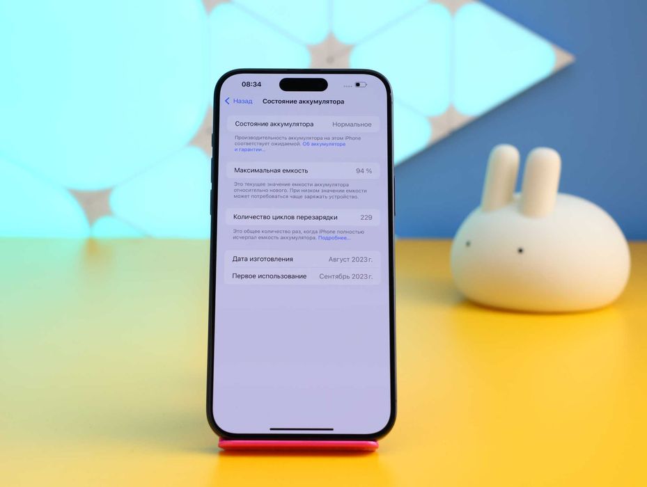 Смартфон Apple iPhone 15 Pro Max 256GB Blue (150158) Б/У З ГАРАНТІЄЮ