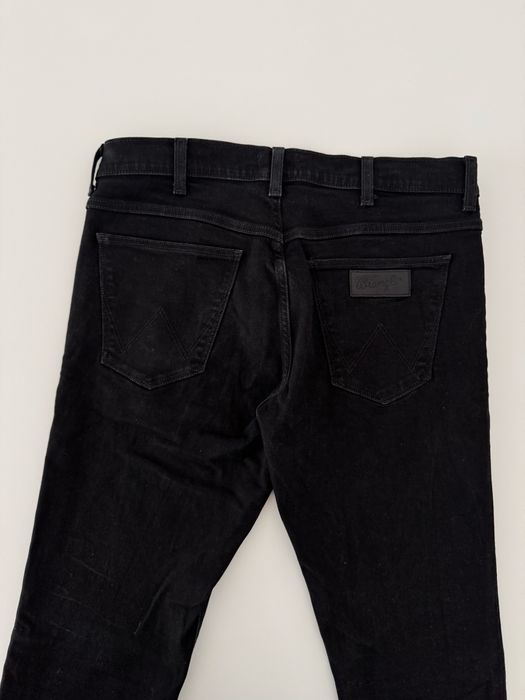 Wrangler Larston | W34 L36 - męskie spodnie jeansowe, slim tapered