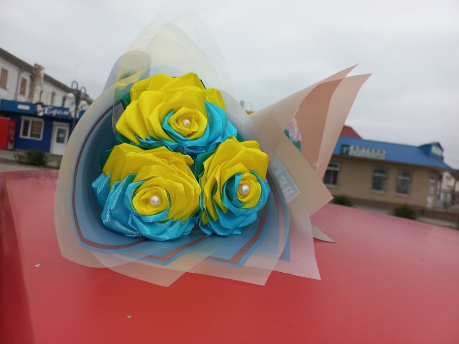 Букети ручної роботи.