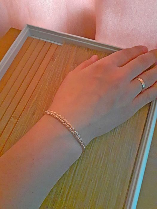 Браслет золото 3,89 гр 17 см Золотий браслет Золото 585 проба