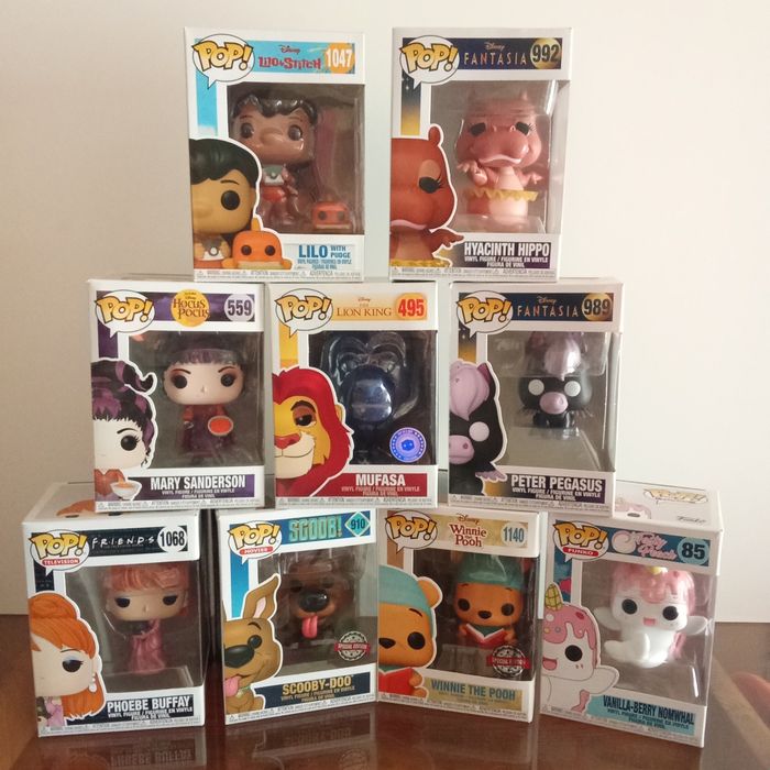 Funko Pop ! Vários coleção Disney Stitch Hanna Barbera e vários