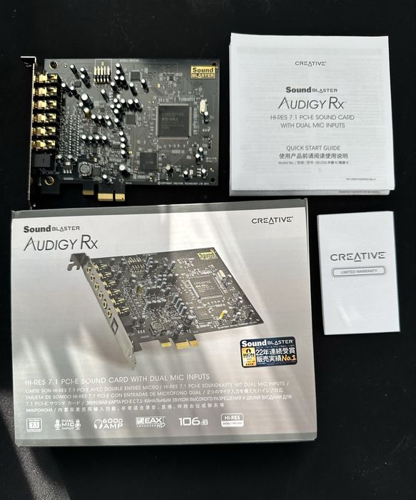 Звукова карта Creative Sound Blaster Audigy Rx