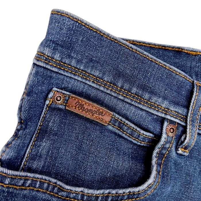 Wrangler TEXAS jeansy męskie W38 L30 (pas 95cm) L29 sodnie jeansowe męskie bawełna elastan prosty regularny krój
